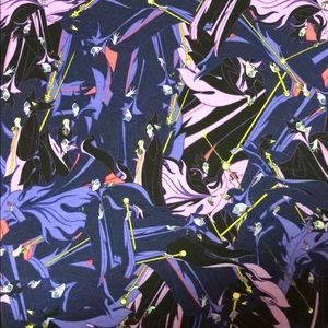 🖤Lularoe Disney Maleficent Irma, EUC, UNICORN🖤